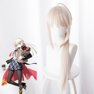 Game Fate Grand Order Okita Souji Long Cosplay Wig 