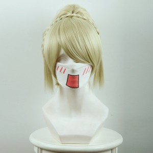 Game Final Fantasy Fleuret Blonde Cosplay Wigs 