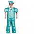 Minecraft Costume for Kids, MC Party Role Play Cosplay Outfit, Steve Creeper Halloween Birthday Stage Performance Costume​