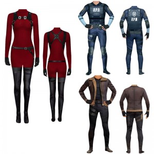 Resident Evil Cosplay Jumpsuit, Unisex Crossover Jumpsuit for Halloween, Role-Playing, Costume Party, Long Sleeve Full-Body Suit (2026 New)​