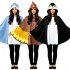 Animal Cape for Adults – Cute Shark Penguin Turkey Cloak, Streetwear Roleplay Costume for Stage & Game Parties