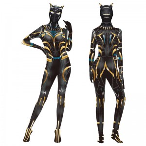 Black Panther Full-Body Costume - Movie & Comic Cosplay Suit for Kids & Adults, Halloween Roleplay