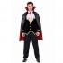 Adult Vampire Duke Costume – Gothic Devil Roleplay Outfit for Halloween Parties, Cosplay & Stage Performance, Unisex Polyester Set