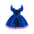 Stitch Girls Dress, Cartoon Cosplay Tutu Dress for Kids, Cute Lilo & Stitch Costume Party Wear