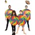 Giant Lollipop Family Party Costume, Funny Matching Outfits for Carnival & Role Play, 3D Print Design