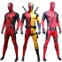 Adult Kids Deadpool Costume, Marvel Red Full Bodysuit Role Play Cosplay Suit for Halloween & Comic-Con