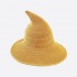Wool Witch Hat for Halloween, Warm & Breathable Acrylic Knit Wizard Hat for Adults, Unisex Pointed Cap for Cosplay & Party