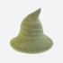 Wool Witch Hat for Halloween, Warm & Breathable Acrylic Knit Wizard Hat for Adults, Unisex Pointed Cap for Cosplay & Party