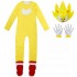 Sonic the Hedgehog Kids Costume – Yellow & Blue Cartoon Roleplay Outfit for Halloween Parties, Dance Performances & Cosplay