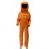 Simple Kids Astronaut Costume Set, Solid Color Space Suit for Boys & Girls Role Play, Multi-Color Options,