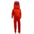 Simple Kids Astronaut Costume Set, Solid Color Space Suit for Boys & Girls Role Play, Multi-Color Options,