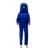 Simple Kids Astronaut Costume Set, Solid Color Space Suit for Boys & Girls Role Play, Multi-Color Options,