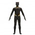 Black Panther Cosplay Jumpsuit Bodysuit for Adults & Kids – Unisex Superhero Role Play Halloween Costume, Streetwear Style, Milk Silk Fabric