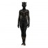 Black Panther Cosplay Jumpsuit Bodysuit for Adults & Kids – Unisex Superhero Role Play Halloween Costume, Streetwear Style, Milk Silk Fabric