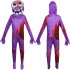 Blue Monster Cosplay Costume, ROBLOX Game Character Full Bodysuit, Tight Fitting Jumpsuit for Kids & Adults, Party & Halloween