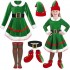 Christmas Elf Costume for Girls – Candy-Themed Holiday Dress for Stage, Cosplay & Xmas Parties