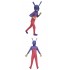 Pomni The Amazing Digital Circus Cosplay Jumpsuit - Halloween & Stage Performance Costume for Kids & Adults