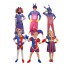 Pomni The Amazing Digital Circus Cosplay Jumpsuit - Halloween & Stage Performance Costume for Kids & Adults