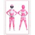 Power Rangers Cosplay Bodysuit for Kids - Full Body Costume, Halloween & Role Play, Unisex