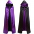 Halloween Reaper Double-Layer Cape – Anime Cosplay Cloak for Stage Performance & Kids Role Play