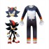 Sonic the Hedgehog Kids Costume Full-Body Cartoon Character Dance Halloween Performance Jumpsuit
