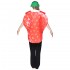 YOUCOS Strawberry Cosplay Costume for Adults, Fun Party Role Play Costume, Unisex Fruit Theme Stage Performance Outfit