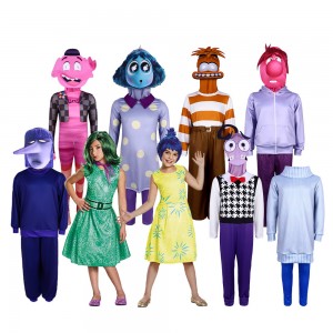 Joy Cosplay Costume from Inside Out 2, High Quality Roleplay Outfit for Halloween Stage Shows, Perfect for Fans of Emotions Characters