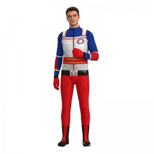 Captain Hero & Power Kid Role-Play Costume, Adventure Anime Cosplay Outfit for Family, Stage Performance