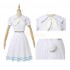 Anime Beastars Haru White Dress Cosplay Costume