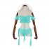 Anime Re:Zero Starting Life in Another World Rem Beach Swimsuit Cosplay Costume