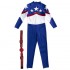 Movie DC Stargirl Starman Sylvester Pemberton Bodysuit Halloween Cosplay Costumes