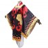 Anime Demon Slayer Kimetsu no Yaiba Tanjuro Kamado Dance of the Fire God Hinokami Kagura Cosplay Costume