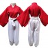 Anime Demon Slayer Kimetsu no Yaiba Tanjuro Kamado Dance of the Fire God Hinokami Kagura Cosplay Costume