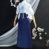Game Genshin Impact Kamisato Ayaka Tsubaki in Thawing Snow Kimono Cosplay Costumes