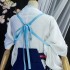 Game Genshin Impact Kamisato Ayaka Tsubaki in Thawing Snow Kimono Cosplay Costumes