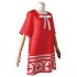 Anime SPY×FAMILY Anya Forger Red Dress Cosplay Costume