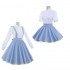 Anime Cardcaptor Sakura Sakura Kinomoto Tomoyo Daidouji Cosplay Costumes