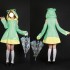 Anime Cardcaptor Sakura: Clear Card Sakura Frog Raincoat Cosplay Costumes