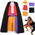 Anime One Piece The Island of Ghosts Monkey D. Luffy Halloween Cosplay Costumes