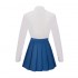 Anime Mieruko-chan Miko Yotsuya JK Uniform Cosplay Costume
