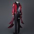 Game Genshin Impact Diluc Red Dead of Night Cosplay Costumes