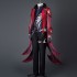 Game Genshin Impact Diluc Red Dead of Night Cosplay Costumes