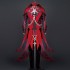 Game Genshin Impact Diluc Red Dead of Night Cosplay Costumes