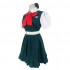 Danganronpa 2 Sonia Nevermind Halloween Short Sleeve Uniform Cosplay Costumes