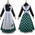 Demon Slayer Kimetsu no Yaiba Tanjiro Kamado Maid Dress Cosplay Costume