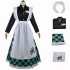 Demon Slayer Kimetsu no Yaiba Tanjiro Kamado Maid Dress Cosplay Costume