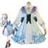 Game Genshin Impact Springbloom Missive Kamisato Ayaka Lolita Cosplay Costumes