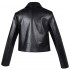 The Addams Family Wednesday Addams Leather Jacket Cosplay Costumes