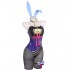 Game Genshin Impact Kamisato Ayaka Bunny Girl Cosplay Costumes