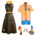 Movie Elemental Ember and Wade Cosplay Costume